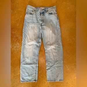 Levi’s rib cage straight leg jeans